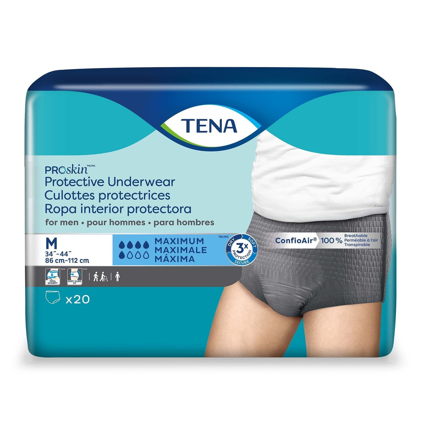 Tena® ProSkin™ Maximum Absorbent Underwear, Medium