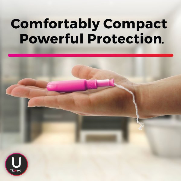 U by Kotex Click Compact Super Plus Tampons, 16 ct.