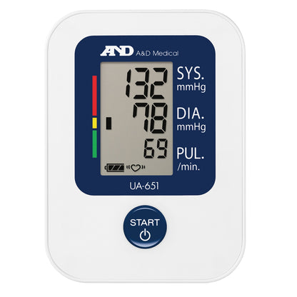 A&D Medical Upper Arm Blood Pressure Monitor with Wide Range Cuff