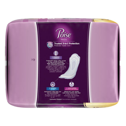 Poise® Maximum Bladder Control Pad, 12.9 Inch Length, 48 ct