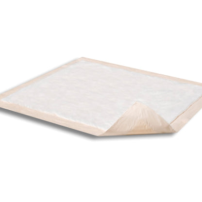 Attends Care Dri-Sorb Advanced Underpads, Heavy Absorbency, Disposable, Peach, 30" x 30", 10 ct