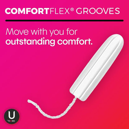 U by Kotex Click Compact Super Plus Tampons, 16 ct.