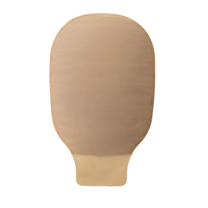 New Image™ Drainable Beige Colostomy Pouch, 9 Inch Length, Mini, 2.75 Inch Flange, 10 ct