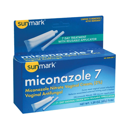 Sunmark® 2% Miconazole Nitrate Vaginal Antifungal, Reusable Applicator