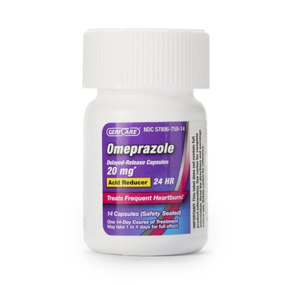 Geri-Care® Omeprazole Antacid Delayed-Release Capsules, 42 ct.