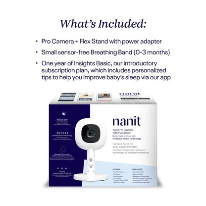 Nanit Pro Camera with Flex Stand