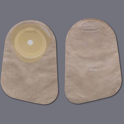 Premier™ One-Piece Closed End Beige Colostomy Pouch, 9 Inch Length, 1 Inch Stoma, 30 ct