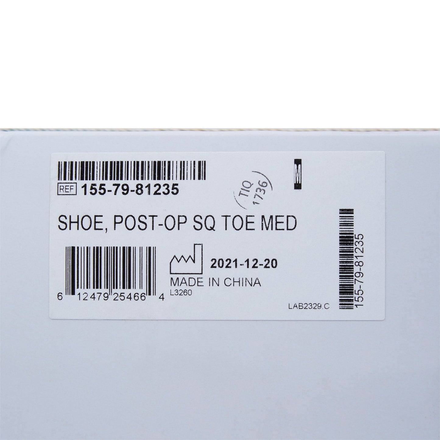 McKesson Square Toe Post-Op Shoe