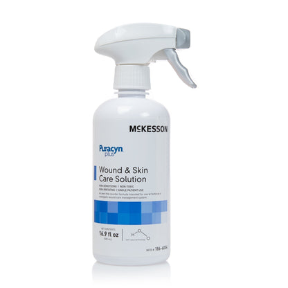 McKesson Puracyn® Plus Wound Irrigation Solution, 16.9 oz. Spray Bottle