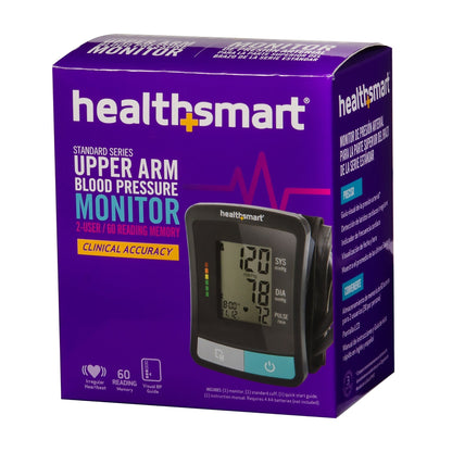 Mabis 1-Tube Blood Pressure Monitor, Digital, Black Cuff