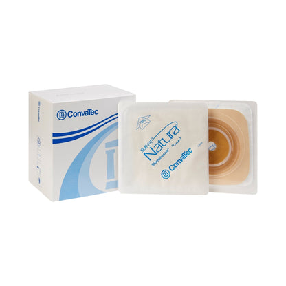 Sur-Fit Natura® Colostomy Barrier With Up to 1-1.25 " Stoma Opening, Tan