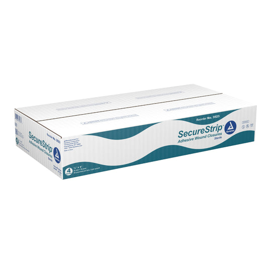 Dynarex® Secure Strip™ Adhesive Wound Closure Strip, .25 by 3 Inches, 50PK ct