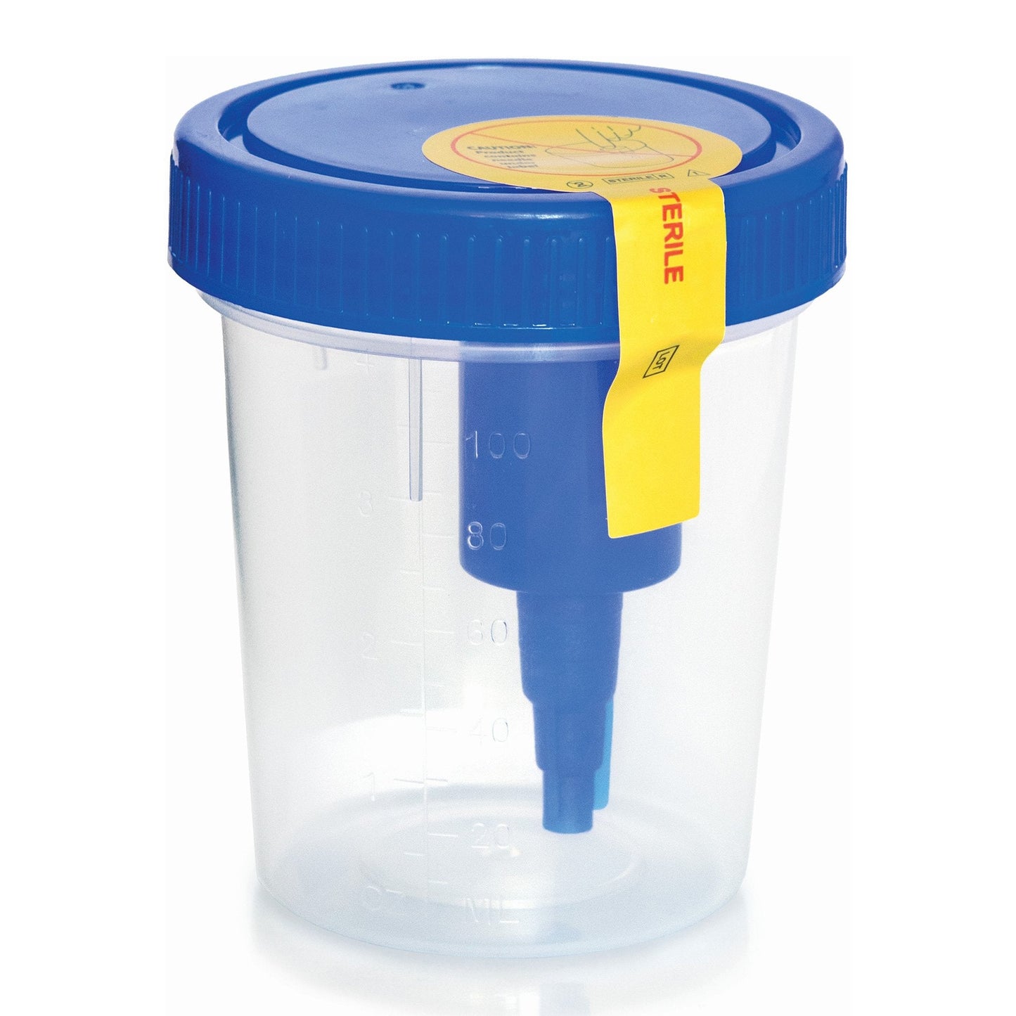 McKesson Urine Specimen Container with Integrated Transfer Device, 120 mL, 200 ct