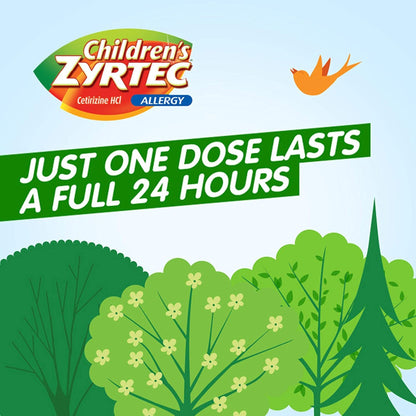 Children’s ZYRTEC® 24 HR Allergy Relief Syrup with Cetirizine HCl, 4 oz.
