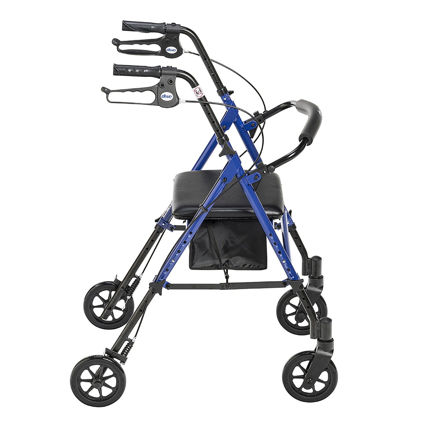 Drive™ 4 Wheel Rollator, Blue