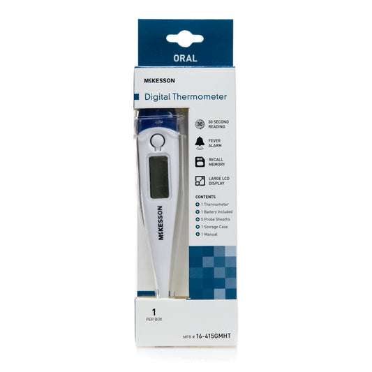 McKesson Digital Oral Thermometer, Jumbo Display