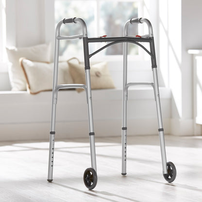 McKesson Folding Aluminum Walker