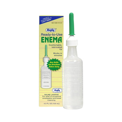 Rugby Enema Saline Laxative, 4.5 fl. oz.