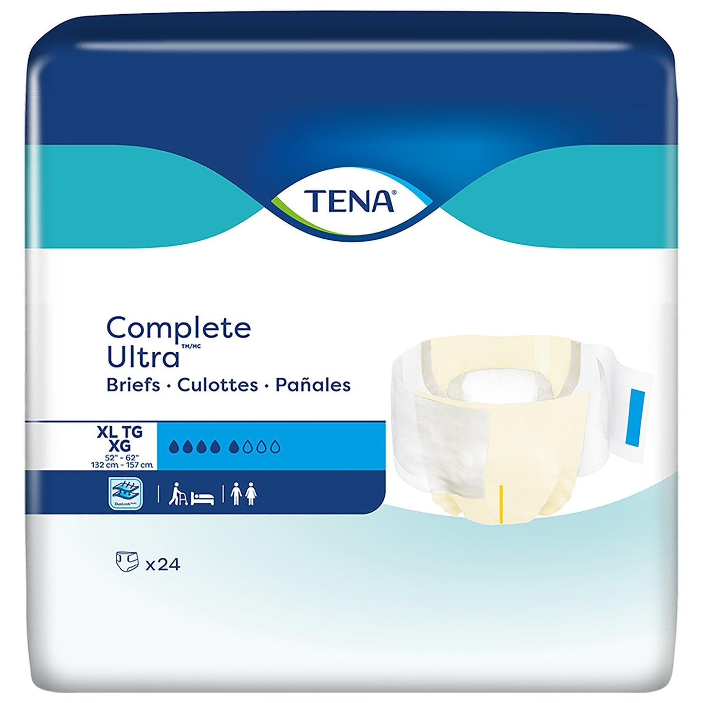 Tena® Complete Ultra™ Incontinence Brief, XL, 24 ct