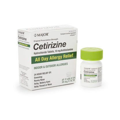 Major® Cetirizine Antihistamine, 45 ct