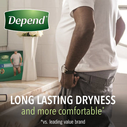 Depend® FIT-FLEX® Male Absorbent Underwear, X-Large, 26 ct