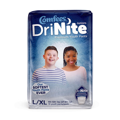 Comfees® DriNite® Juniors Absorbent Underwear, Large / XL, 13 ct