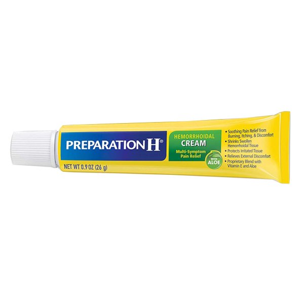 Preparation H Hemorrhoidal Cream with Aloe, 0.9 oz.