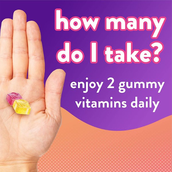 Vitafusion PreNatal Vitamin Gummies, Raspberry Lemonade, 90 ct.