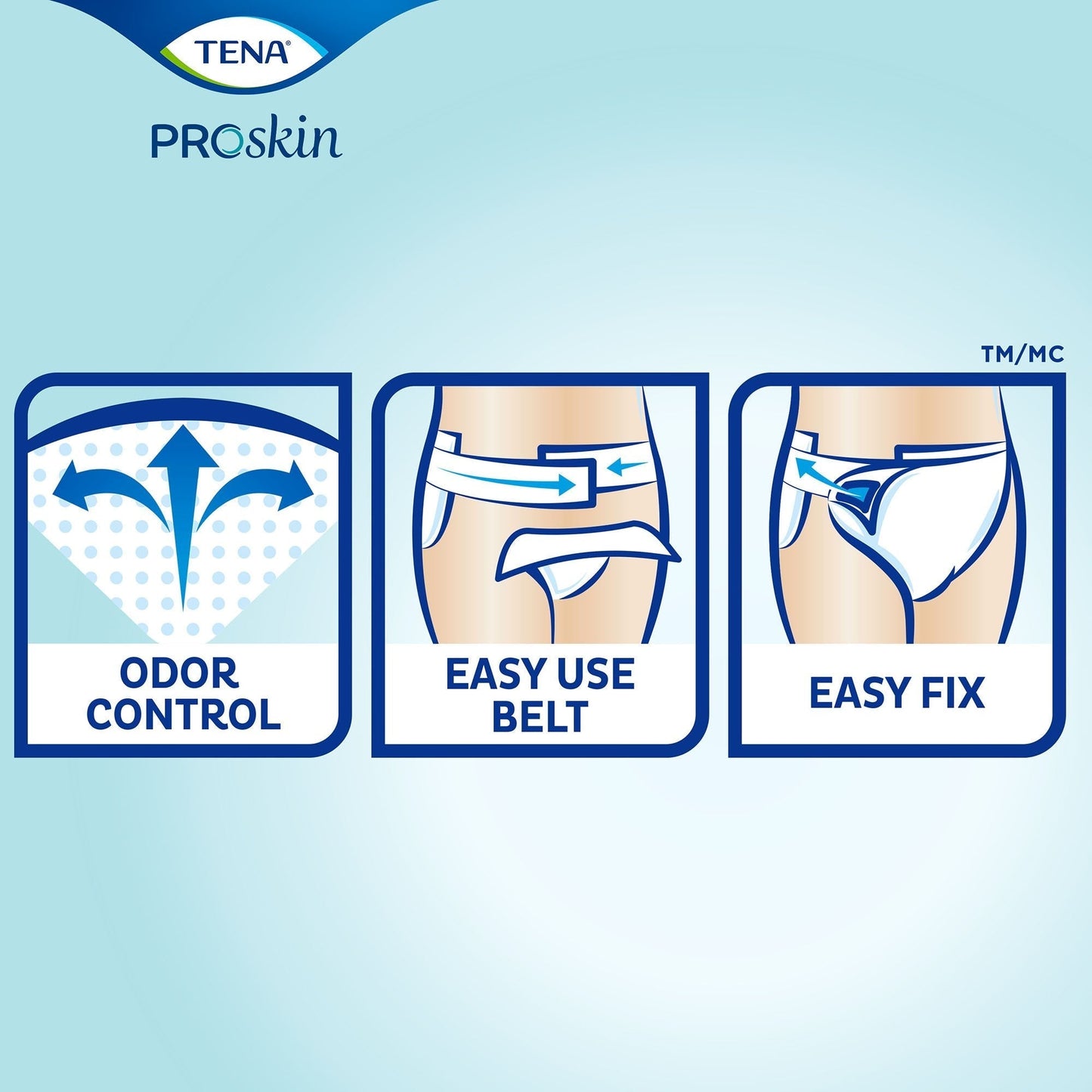 Tena® Flex™ Super Incontinence Belted Undergarment, Size 16, 30 ct