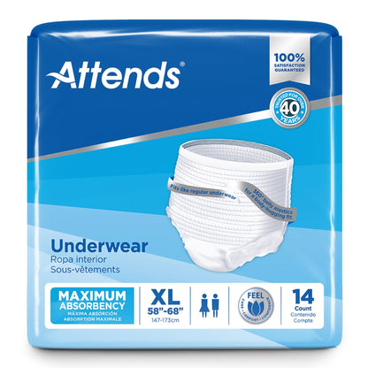 Attends® Extra Absorbency Underwear, X-Large, 14 ct