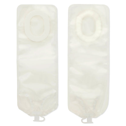 Pouchkins™ One-Piece Drainable Transparent Colostomy Pouch, 6 Inch Length, 7/8 to 1-3/8 Inch Stoma, 15 ct