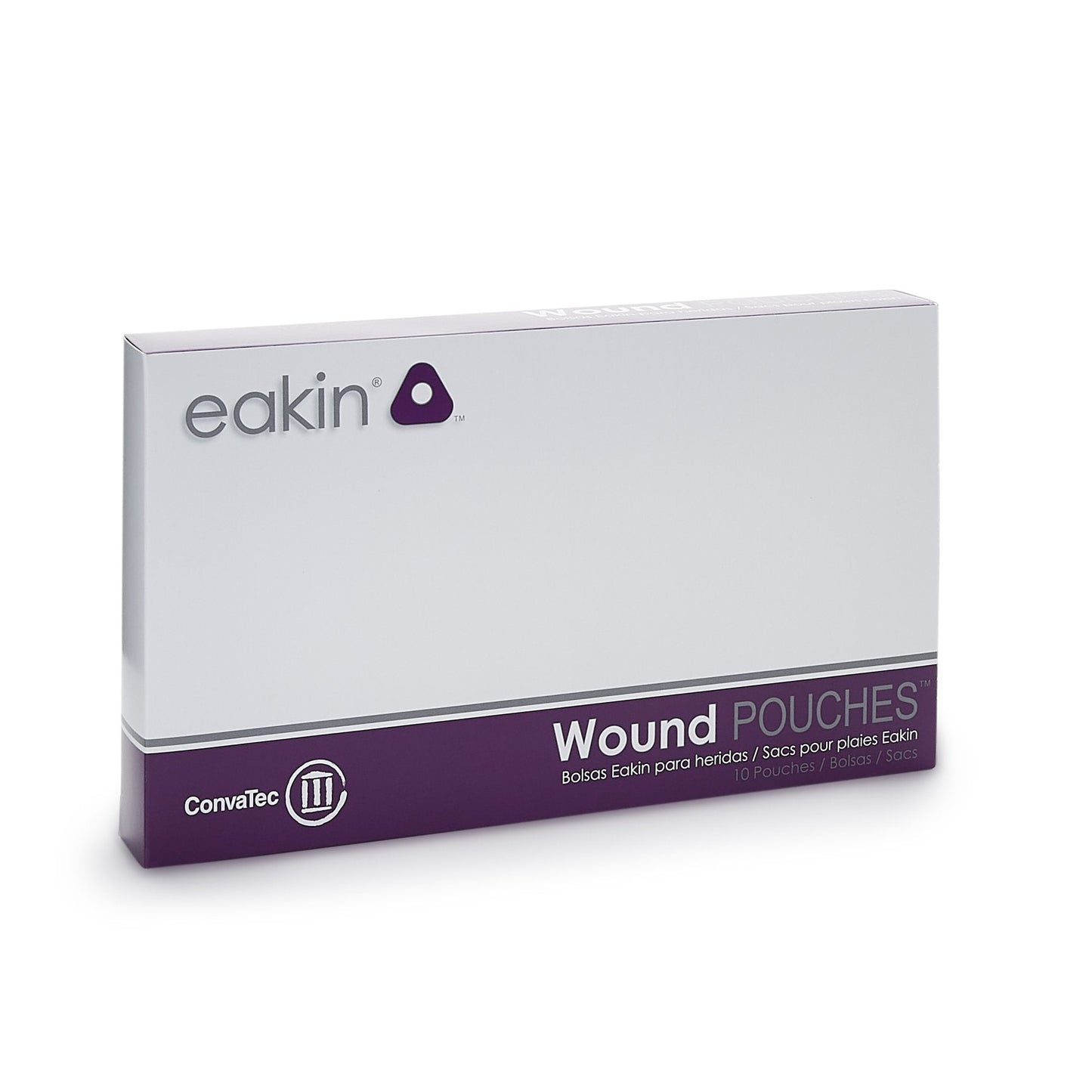 Eakin® Fistula and Wound Drainage Pouch, 3 x 4-3/10 Inch, 10 ct