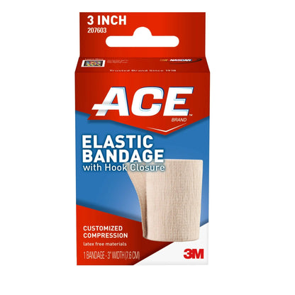 3M™ ACE™ Single Hook and Loop Closure Elastic Bandage, 3 " Width