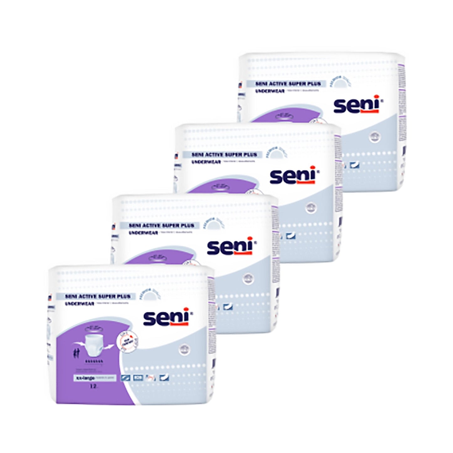 Seni® Active Super Plus Heavy Absorbent Underwear, Extra Extra Large