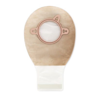 New Image™ Two-Piece Drainable Beige Filtered Ostomy Pouch, 7 Inch Length, 2.25 Inch Flange, 20 ct