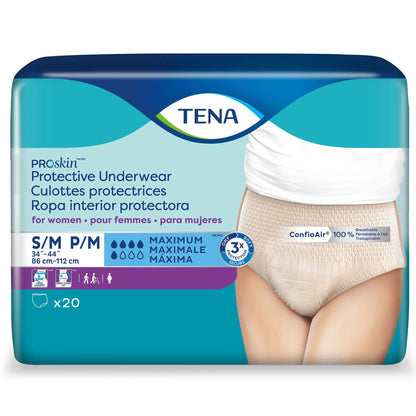 Tena® ProSkin™ Maximum Absorbent Underwear, Small / Medium, 20 ct