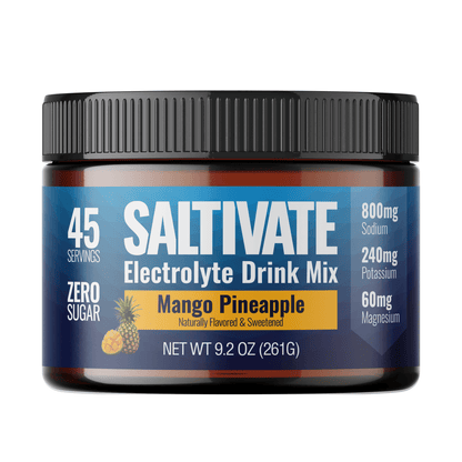 Saltivate Hydration Electrolyte Powder Drink Mix, Sugar Free, 45 servings