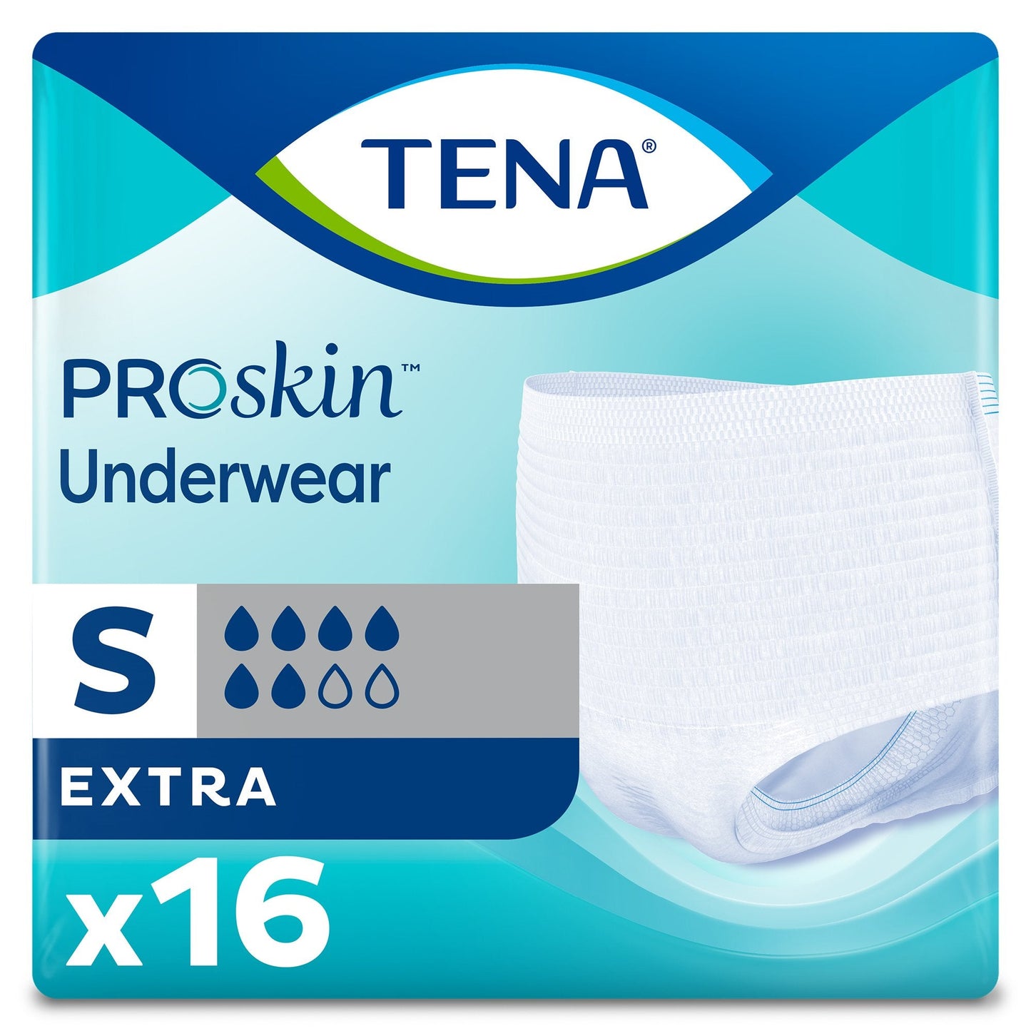 Tena® Ultimate-Extra Absorbent Underwear, Small, 16 ct