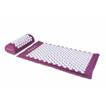 Kanjo Memory Foam Acupressure Mat Set, Amethyst