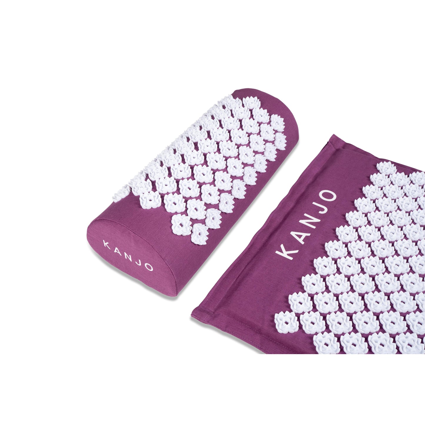 Kanjo Memory Foam Acupressure Mat Set, Amethyst