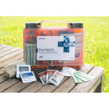 McKesson 50-Person First Aid Kit, 260 pcs.