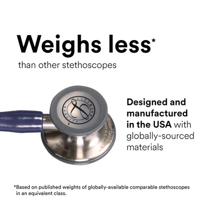3M Littmann Cardiology IV Stethoscope, 27 Inch, Black