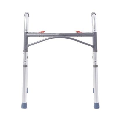 McKesson Junior Aluminum Folding Walker, 25 * 32 Inch Height, 350 lbs. capacity