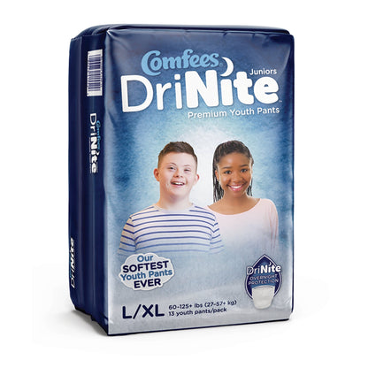 Comfees® DriNite® Juniors Absorbent Underwear, Large / XL, 13 ct