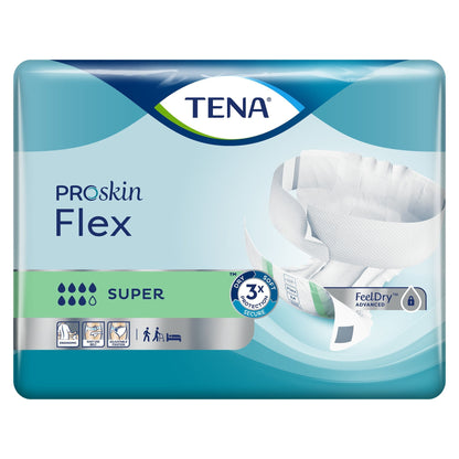 Tena® Flex™ Super Incontinence Belted Undergarment, Size 12, 30 ct