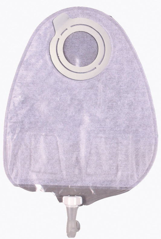 Assura® Two-Piece Drainable Transparent Urostomy Pouch, 10.75 Inch Length, 1.75 Inch Flange, 10 ct