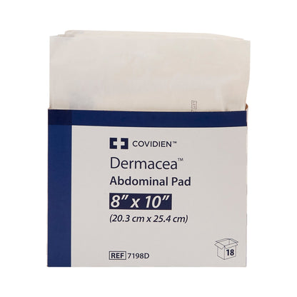 Dermacea™ Sterile Abdominal Pad, 8 x 10 Inch