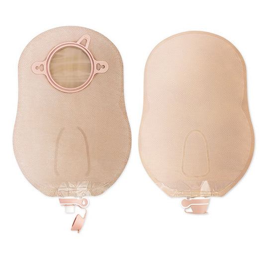 New Image™ Drainable Beige Urostomy Pouch, 9 Inch Length, 1.75 Inch Flange