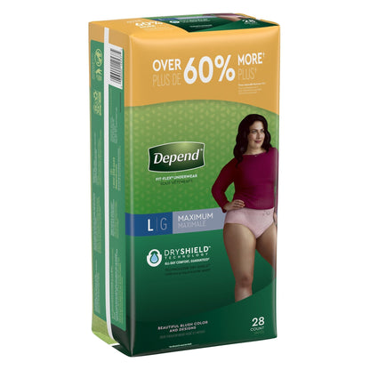 Depend® Fresh Protection™ Underwear for Women, Pull-up, Blush