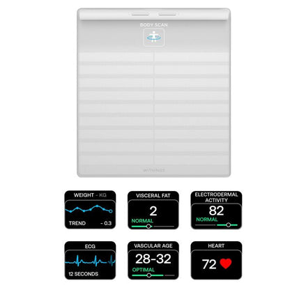 Withings Body Scan Smart Scale, Body Fat + ECG